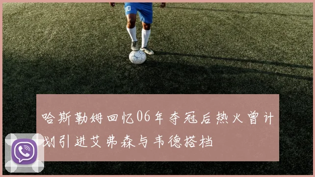哈斯勒姆回忆06年夺冠后热火曾计划引进艾弗森与韦德搭档